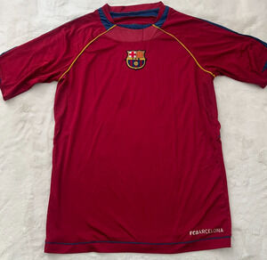 FC Barcelona Youth XL Soccer Jersey Rhinox Red Blue FCB Football Shirt